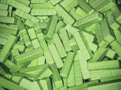 Green Xanax Bars